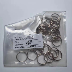 1,8mm x 9,34mm L-Cup 7 anillos de soldadura de cobre de fósforo con plata añadida con flujo mejorado y resistencia a la fatiga - Product Image 2