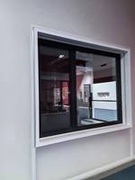 Ventanas Resistentes a Huracanes CHANGYI, Ventanas Abatibles de Aluminio de Bajo Costo para Viviendas, Fácil Instalación, con Vidrio Inteligente