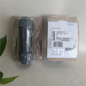 Capteur de débit Burkert Type 5030 PVC PVDF DN20, température ambiante, air, application mécanique - Product Image 1
