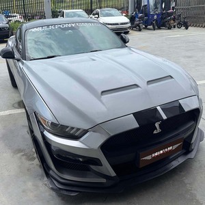 Capot en fibre de carbone style Super Snake pour kit carrosserie <span class=keywords><strong>Mustang</strong></span> <span class=keywords><strong>GT</strong></span> 2015-2017 - Product Image 3