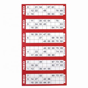 Cartes de jeu de Bingo en papier, feuilles amusantes pour l'appel des numéros, feuilles de jeu de société pour fête, jeu interactif, numéros vierges imprimables - Product Image 5