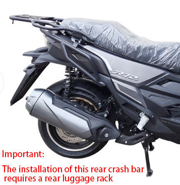 Pare-chocs arrière + porte-bagages renforcé