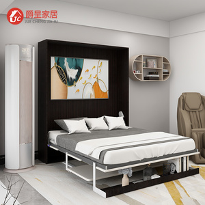 Camas Plegables Murphy en Oferta, Muebles <span class=keywords><strong>de</strong></span> Dormitorio, <span class=keywords><strong>Cama</strong></span> Murphy <span class=keywords><strong>con</strong></span> Escritorio <span class=keywords><strong>de</strong></span> Dos Niveles para Sala <span class=keywords><strong>de</strong></span> <span class=keywords><strong>Estudio</strong></span> o Habitación <span class=keywords><strong>de</strong></span> Invitados - Product Image 2