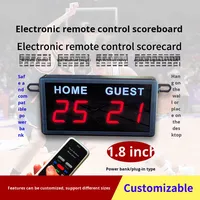 Compteur de score à écran LED de 2.3 pouces du meilleur fabricant pour les compétitions de billard, de basket-ball et de badminton