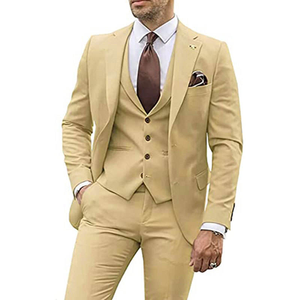 Nuevo Traje Elegante y Moderno para Novio y Padrinos de Boda, Chaqueta, Chaleco y Pantalones a la Medida para Ceremonia y Fiesta - Product Image 5