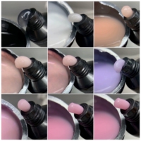 MyBeautyNails vente en gros, acrylique, Gel dur, Nude, paillettes, Kit d'ongles professionnel, Poly Gel, Kit d'extension, Poly Gel