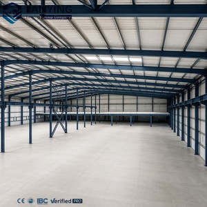 Estructura de Acero para la Construcción de Hoteles/Restaurantes/Almacenes/Establos, Taller Prefabricado con Diseño Moderno - Product Image 1