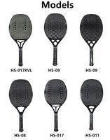 Raqueta de Tenis Playa Profesional de Fibra de Carbono 3K/12K/18K/Totalmente de Carbono con Núcleo de EVA Personalizada de Anyball Factory