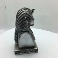 Statue de figurine égyptienne en résine, tête de faucon égyptien sculptée à la main