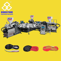 Machine à semelle rotative en PVC TPR, souliers pour sandales