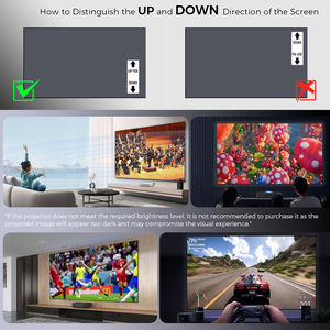 2025 nuevo ALR 150 \ "luz ambiental que rechaza t-prism 4,0 Pantalla de proyector de marco fijo para <span class=keywords><strong>Epson</strong></span> LS800 UST <span class=keywords><strong>Laser</strong></span> <span class=keywords><strong>TV</strong></span> 4K 8K 3D 16:9 - Product Image 6