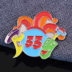 Nhà Máy Tùy Chỉnh Ve Áo Phù Hiệu Pin Nhãn Thiết Kế Riêng Của Bạn Logo Thủ Công Kim Loại Tùy Chỉnh Mềm Cứng Men <span class=keywords><strong>Pins</strong></span> - Product Image 4