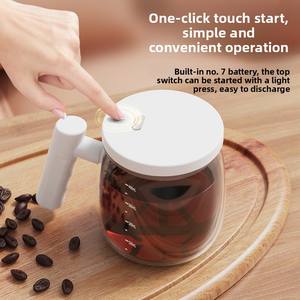 Gobelet à café auto-mélangeur jetable 400 ml, compatible lave-vaisselle et micro-ondes, design moderne, pour la maison, le bureau, la salle de sport, les boissons protéinées - Vente en gros - Product Image 1