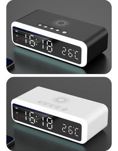 Banque d'énergie sans fil pour <span class=keywords><strong>iPhone</strong></span> 14 Pro avec chargeur rapide Réveil numérique Chargeur magnétique sans fil Produits les plus vendus 2023 - Product Image 2