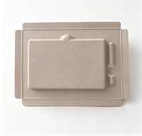 Boîte cadeau en pulpe moulée sur mesure, écologique, recyclable, pour supermarchés et produits électroniques, articles numériques