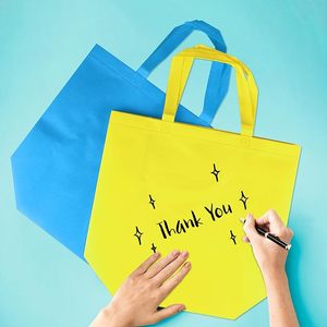 Bán buôn tùy chỉnh sinh thái số lượng lớn Bền đầy màu sắc giá rẻ không dệt Túi mua sắm với gia cố xử lý - Product Image 3