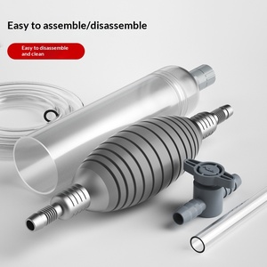 Equipamento de limpeza para aquários com tanque de água de 3m, 2.6m e 1.7m, kit de sifão com bomba para troca de água em aquários grandes. - Product Image 3