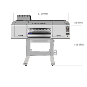Tinta branca Direto Para Filme Impressora <span class=keywords><strong>Plastisol</strong></span> offset calor transferência inkjet Printing Machine XP600 DTF Impressora com agitador e secadora - Product Image 2