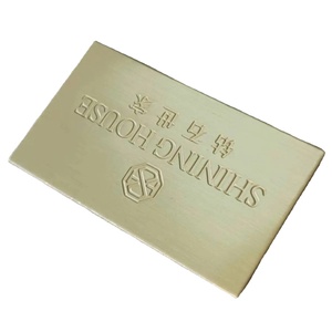 <span class=keywords><strong>Plaque</strong></span> signalétique en métal <span class=keywords><strong>adhésive</strong></span> gravée personnalisée, autocollant d'étiquette en acier inoxydable, <span class=keywords><strong>plaque</strong></span> de signalisation en aluminium brossé - Product Image 4