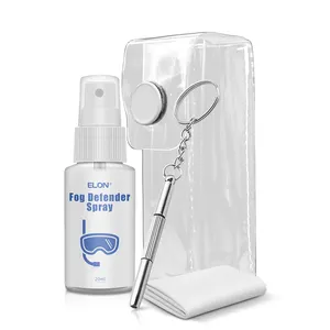 Biểu tượng tùy chỉnh Kính mát Cleaner Kit an toàn Kính mắt chống sương mù làm sạch phun cho kính Micro sợi Kính Cleaner