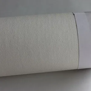 High Quality Stretched High Quality White Inkjet Canvas For Backdrop Banner Poly Cotton Canvas Rolls