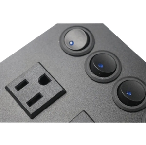 <strong>Campervan</strong> <strong>Switch</strong> <strong>Panel</strong> 12V USB Battery Monitor Split USB Charger <strong>Switch</strong> <strong>Panel</strong> with Toggle <strong>Switch</strong> and Power Plug Socket - Product Image 5