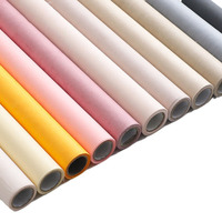 Haute qualité nacré lustre fleur emballage papier de soie Bouquet papier doublé fleuriste fournitures