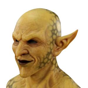 หน้ากากยางลาเท็กซ์รูปตัวตลกปีศาจสำหรับฮาโลวีน หน้ากากแวมไพร์สยองขวัญ ขนาด 42x25 ซม. จากจีน - Product Image 3