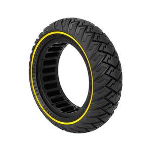 Pneu plein tout-terrain Ulip 10*2.70-6.5 (10*2.75) avec cercle jaune, 10 pouces, pour Kukirin A1 M4 Max G2 Master - Product Image 6
