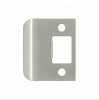 Service d'estampage de ferrures métalliques industrielles personnalisées AAG, fabrication CNC, bouton-poussoir de sécurité, plaque de frappe en laiton, loquets tubulaires