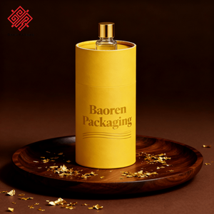 Baoren กล่องกระดาษบรรจุเยื่อบุกำมะหยี่สีเหลืองกล่องกระดาษบรรจุภัณฑ์เค้กช็อคโกแลตสำหรับเด็กหลอดกระดาษแบนสำหรับใส่อาหาร - Product Image 5