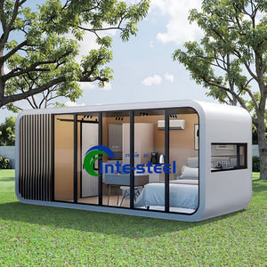 Apple House 20 Fuß 40 Fuß Hotelkabine Camping Modulares Fertighaus Tiny House Vorgefertigte Apple-Kabine Tragbares Containerhaus - Product Image 5