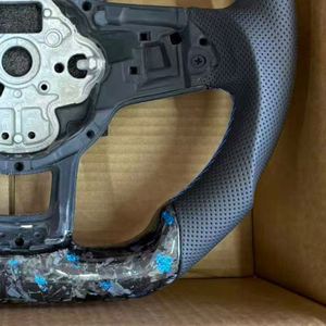 Volant en fibre de carbone pour VW Volkswagen <span class=keywords><strong>Golf</strong></span> <span class=keywords><strong>6</strong></span> 7 7.5 MK6 MK7 <span class=keywords><strong>GTI</strong></span> GTD GTE R Tiguan Passat <span class=keywords><strong>DSG</strong></span> CC - Product Image 4