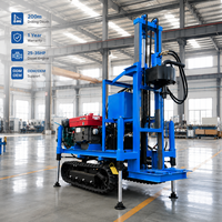 Plateforme de forage portable personnalisable directement de l'usine, 660 pieds, diesel, hydraulique, pour puits d'eau, à vendre