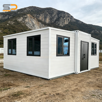 Conteneur Standard International 10 pieds, Maison Préfabriquée Extensible, Appartement avec Salle de Bain, Garage Préfabriqué, Prix