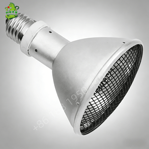 Lámpara <span class=keywords><strong>de</strong></span> Calor Infrarroja <span class=keywords><strong>de</strong></span> Fibra <span class=keywords><strong>de</strong></span> Carbono Duradera con Reflector, Calentador Infrarrojo Lejano con Funcionamiento Casi Invisible para Uso en Zoológicos/Tiendas <span class=keywords><strong>de</strong></span> <span class=keywords><strong>Mascotas</strong></span> - Product Image 2