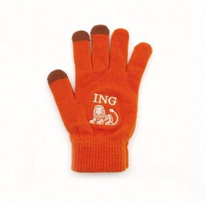 Gants d'hiver tricotés personnalisés en gros avec compatibilité écran tactile pour cadeaux d'affaires et promotionnels - Product Image 2