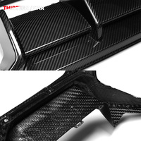 Diffuseur arrière en fibre de carbone véritable style CT G87 pour BMW G87 M2 2023+ – Spoiler et séparateur inférieur – Pièces automobiles