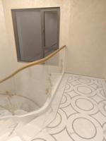 Rampe d'escalier en verre feuilleté en cuivre poli Main courante Escaliers de grenier résistants à la rouille Rampe en métal Rampes en verre