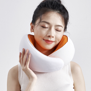 Almohada de Viaje en Forma de U, Lavable, Antiestática, Portátil, de Espuma Viscoelástica, Cómoda, Transpirable, Suave, de Rápido Rebote, Compañera de Viaje - Product Image 4