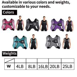 Chuyên Nghiệp Có Thể Điều Chỉnh Trọng Đào Tạo Vest Với Có Thể Tháo Rời Sắt Trọng Lượng Cho Crossfit & Phòng Tập Thể Dục Tập Luyện - Product Image 4