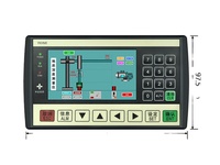 4,3 Zoll Farb-LCD-Bedienfeld-Display MD430 mit Texttasten und DB9 COM-Anschluss für Automatisierung in Industriemaschinen, DC 24V