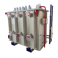 Transformateur triphasé à enroulement en cuivre à double bobine en résine coulée à économie d'énergie 50Hz pour four de fusion par induction