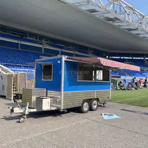 <span class=keywords><strong>Camion</strong></span> de restauration 6ft 10ft 12ft 13ft 14ft avec équipement de traiteur complet, <span class=keywords><strong>camion</strong></span> de restauration pour hot-dogs, remorque alimentaire personnalisée, chariot de snack-bar - Product Image 2