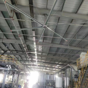 Ventilateurs de plafond géants HVLS à économie d'énergie, utilisation industrielle, usines de fabrication, restaurants, fermes - Product Image 1