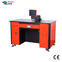 Machine de perforation semi-automatique haute précision à guidage CCD pour film PVC, moteur 1kW, perforateur pneumatique, presse à perforer