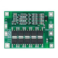 Carte de protection de batterie Li-ion 3S 40A 60A 18650 BMS pour moteur de perceuse 14.8V 16.8V avec équilibrage