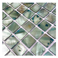 Hersteller Großhandels preis Mosaik Wandfliesen Super White Square Mosaik Perlmutt fliesen