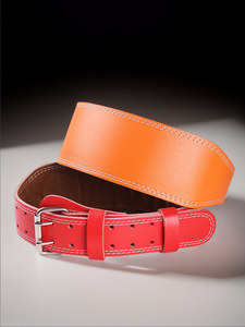 Cinturón de Levantamiento de Pesas con Logotipo Personalizado para Entrenamiento en Gimnasio, Equipo de Powerlifting de Alta Calidad con Hebilla de Cobre, Estilo Casual - Product Image 3