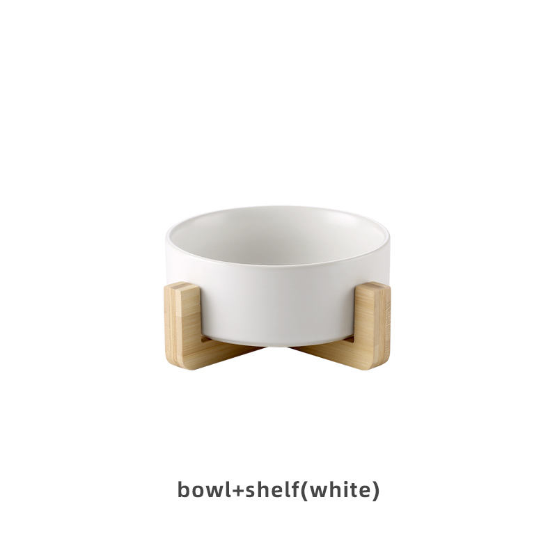 Bol + étagère (blanc)